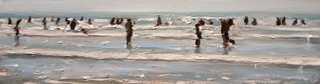 Beach painting Dai David Art