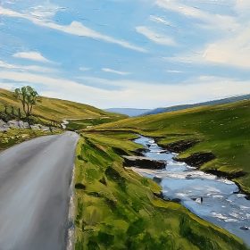 Dai David Art Brecon painting 1