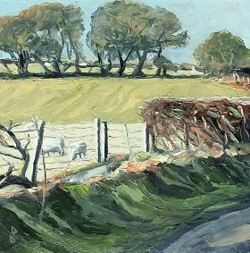 Dai David Art Brecon painting 2