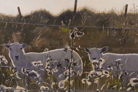 Dai david art sheep painting