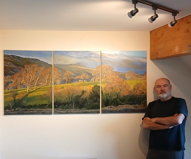 Dai David Art Brecon Beacons Painting