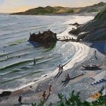 Gower painting Dai David Art Rotherslade