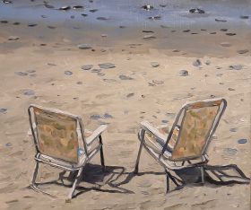 Dai david art beach painting